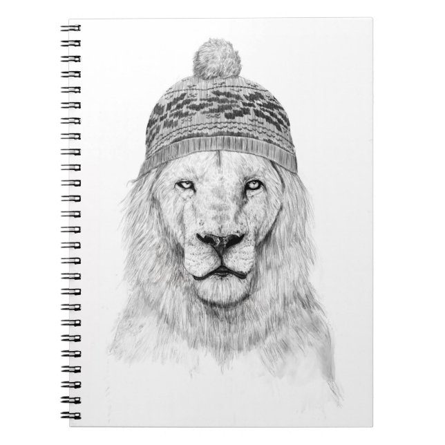 Caderno Espiral Leão de inverno (pc) (Frente)