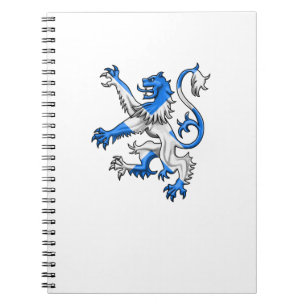 Caderno Espiral Leão Escocês em Ruas.