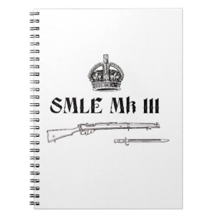 Caderno Espiral Lee Enfield SMLE MkIII