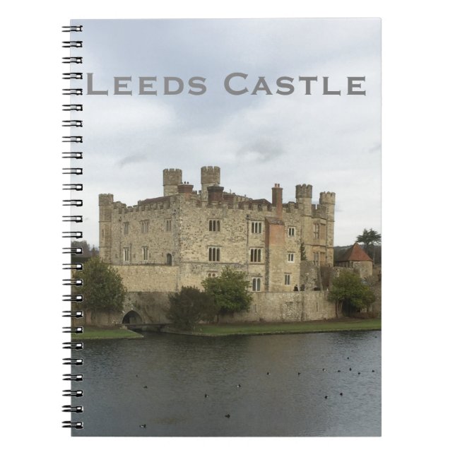 Caderno Espiral Leeds Castle (Frente)