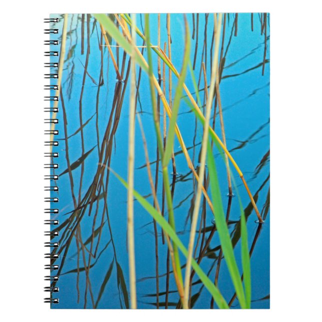 Caderno Espiral Leeds em um lago (Frente)