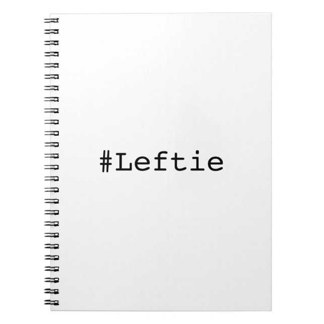 Caderno Espiral Leftie canhoto (Frente)