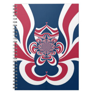 Caderno Espiral Legal bandeira de tendência de presentes de Hakuna