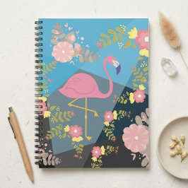 Caderno Espiral Legal Fashion Chic Fofa Rosa Feminina Floral Flami