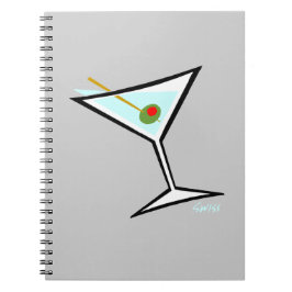 Caderno Espiral Legal Martini com Pimento Olive