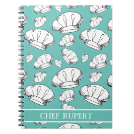 Caderno Espiral Legal restaurante Chef Hats e Home Cook