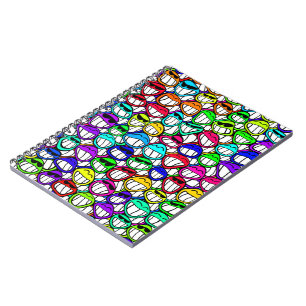 Caderno Espiral Legal Rostos Sorridentes