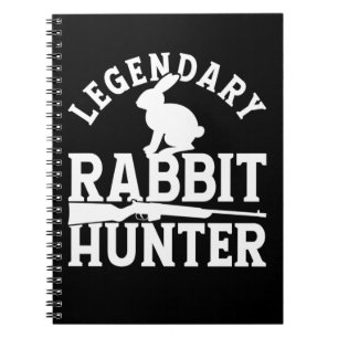 Caderno Espiral Legendário Caçador de Coelhos