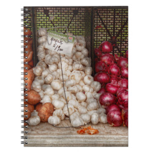 Caderno Espiral Legume - Batatas, Alho e Cebolas