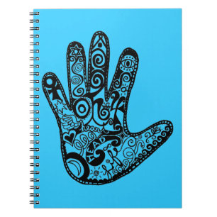 CADERNO ESPIRAL LEIA SUA PALMA