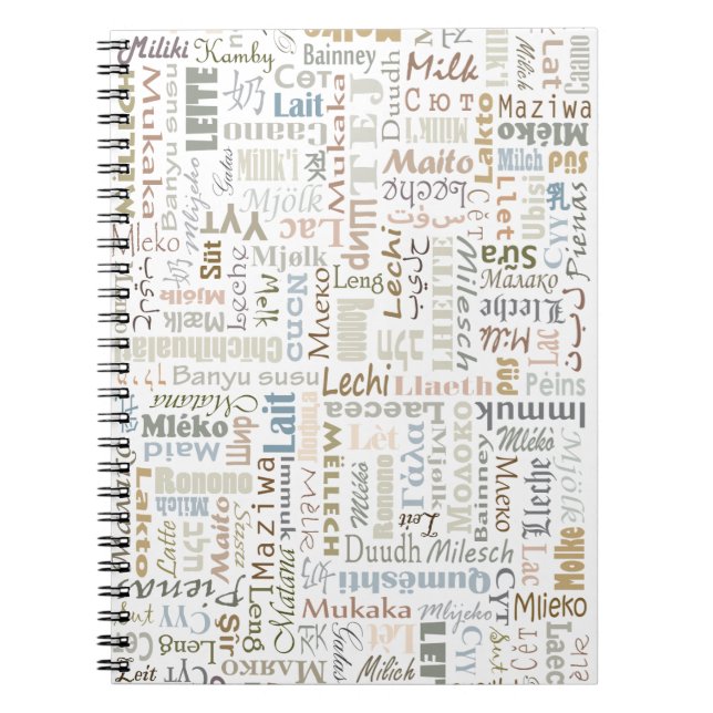 Caderno Espiral Leite (Frente)