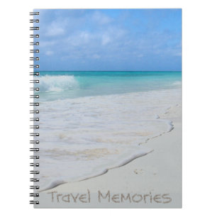 Caderno Espiral Lembranças de Viagem Surf gentil