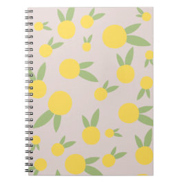 Caderno Espiral Lemon Citrus