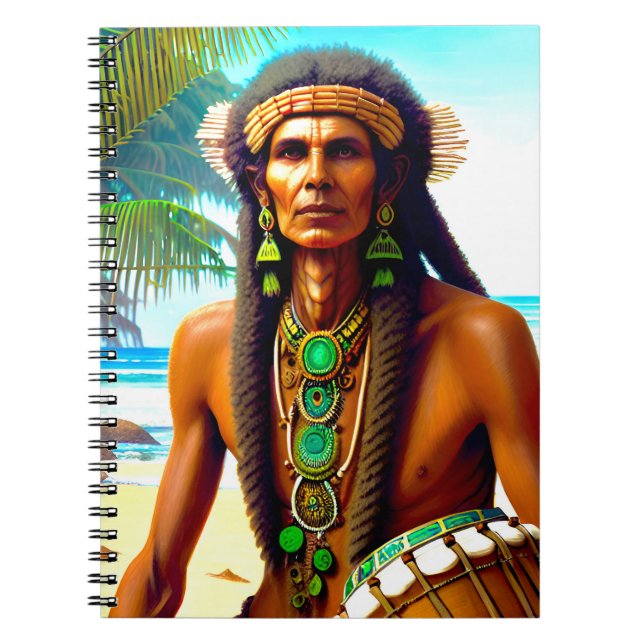 Caderno Espiral Lemurian Shaman Notebook (Frente)