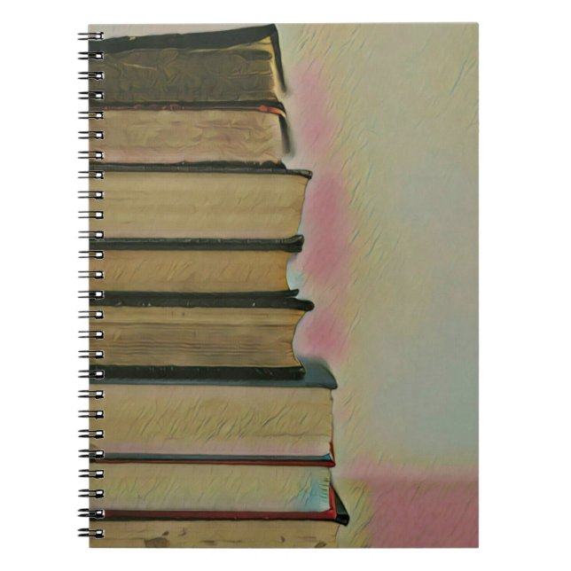 Caderno Espiral Lendo decodificações de parede (Frente)