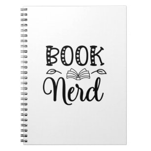 Caderno Espiral Lendo Nerd do Livro de Arte