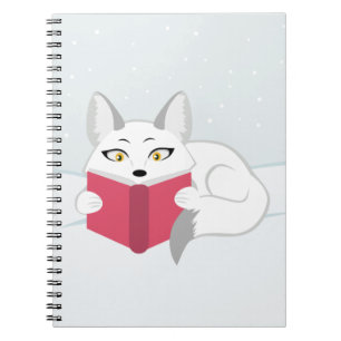 Caderno Espiral Lendo Raposa