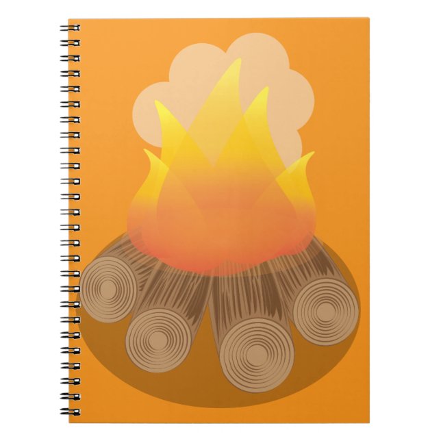 Caderno Espiral Lenha (Frente)