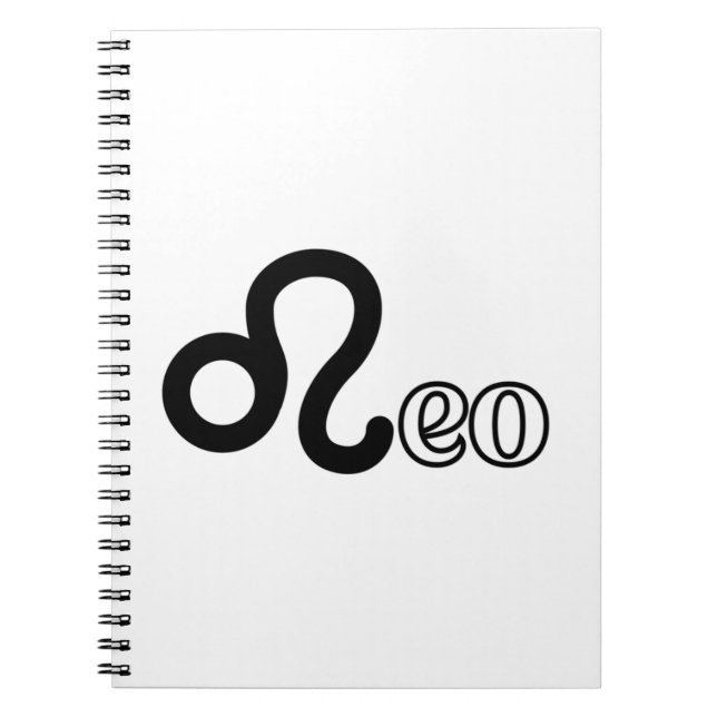 Caderno Espiral Leo (Frente)