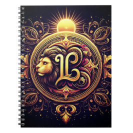 Caderno Espiral Leo, o notebook do leão