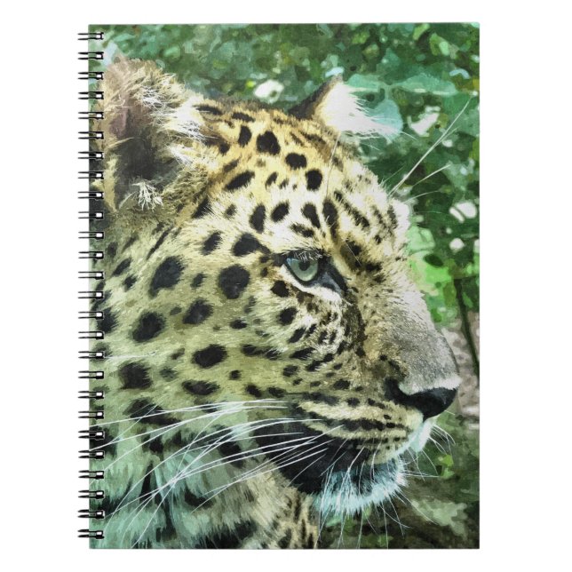 CADERNO ESPIRAL LEOPARD (Frente)