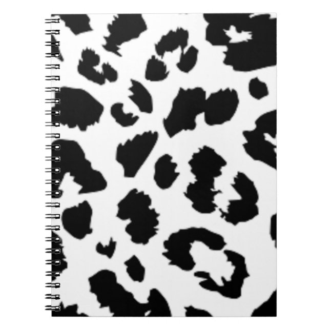 CADERNO ESPIRAL LEOPARD ANIMAL PRINT (Frente)