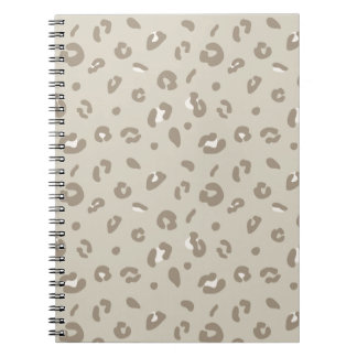 Caderno Espiral Leopard Pattern