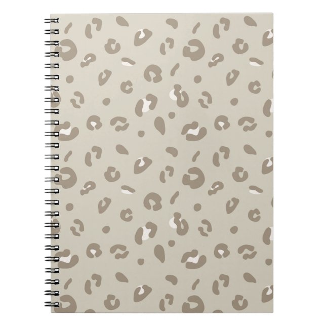 Caderno Espiral Leopard Pattern (Frente)