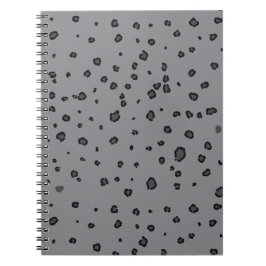 Caderno Espiral Leopard Print
