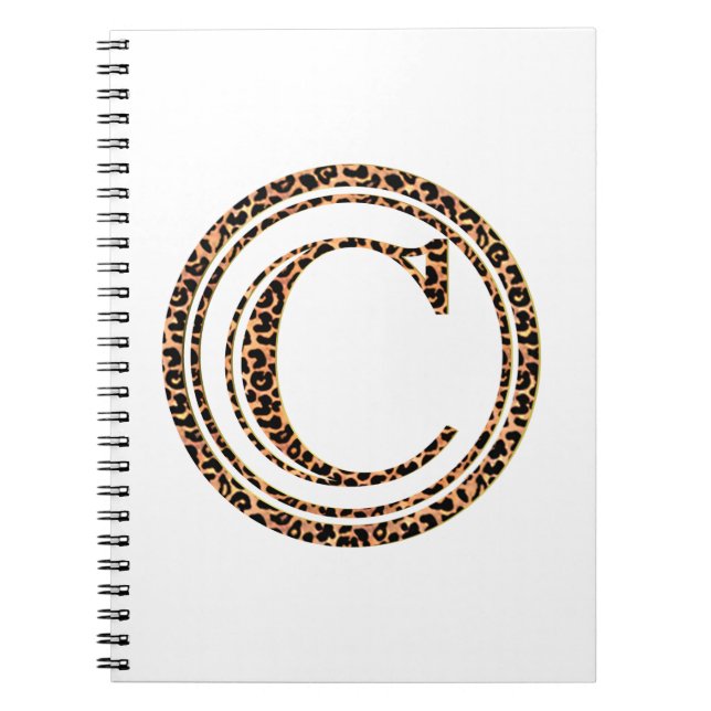 Caderno Espiral leopardo C (Frente)