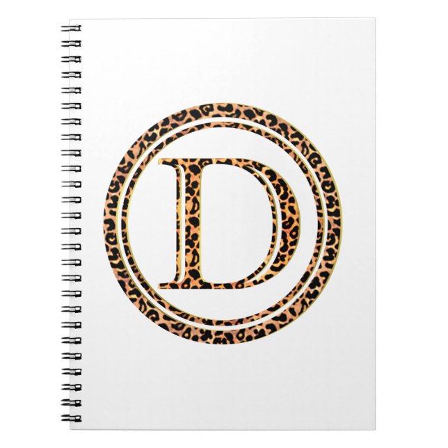 Caderno Espiral leopardo D (Frente)