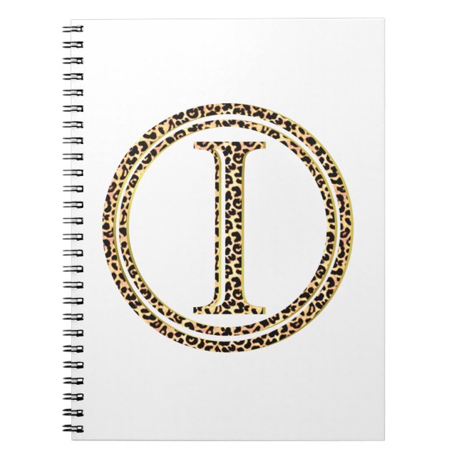Caderno Espiral leopardo I (Frente)