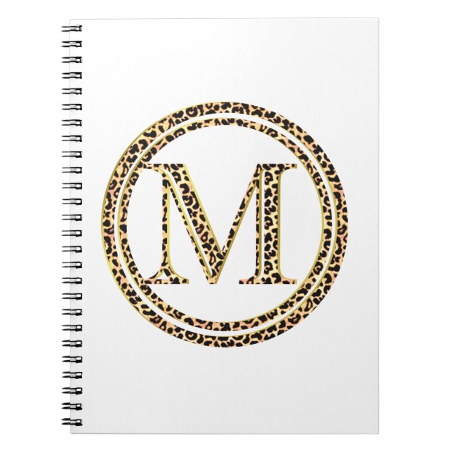 Caderno Espiral Leopardo M (Frente)