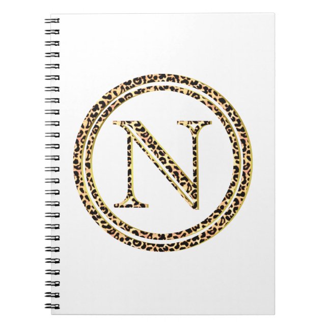 Caderno Espiral Leopardo N (Frente)