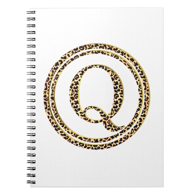 Caderno Espiral Leopardo Q (Frente)