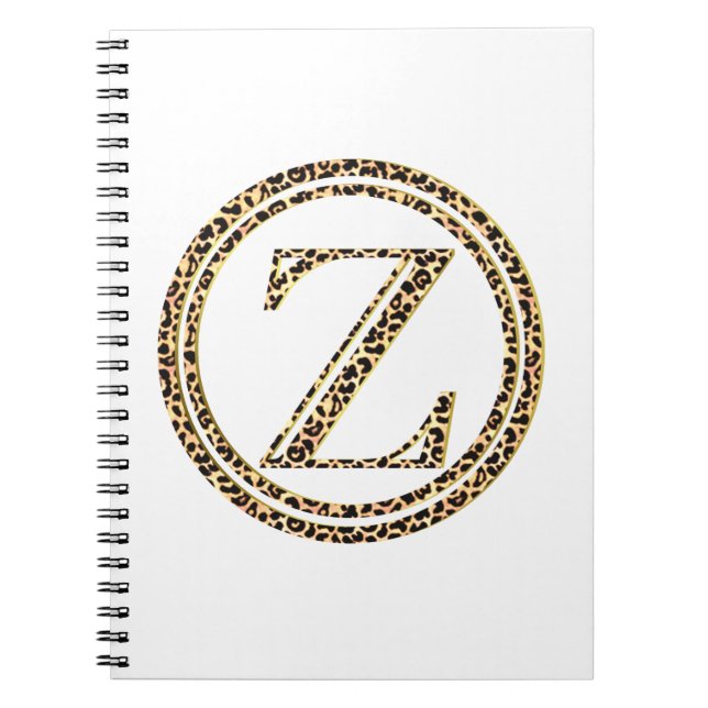 Caderno Espiral Leopardo Z (Frente)