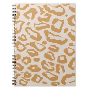 Caderno Espiral Lepard Cat Art Animal Art Amante de os animais Art