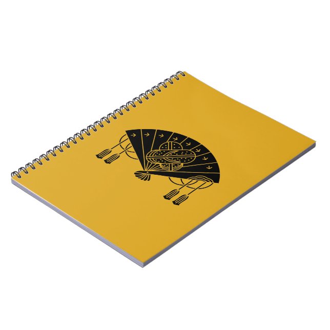 Caderno Espiral Leque de Akita (Left Side)