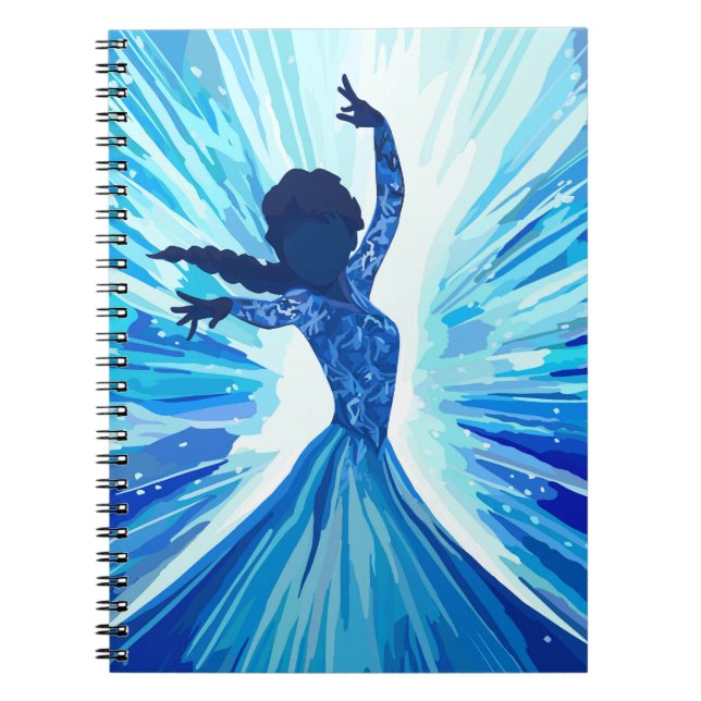 Caderno Espiral Let It Go (Frente)