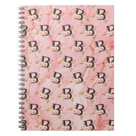 Caderno Espiral Letra B