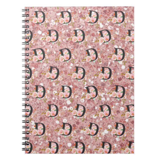 Caderno Espiral Letra D (Frente)