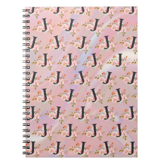 Caderno Espiral Letra J (Frente)