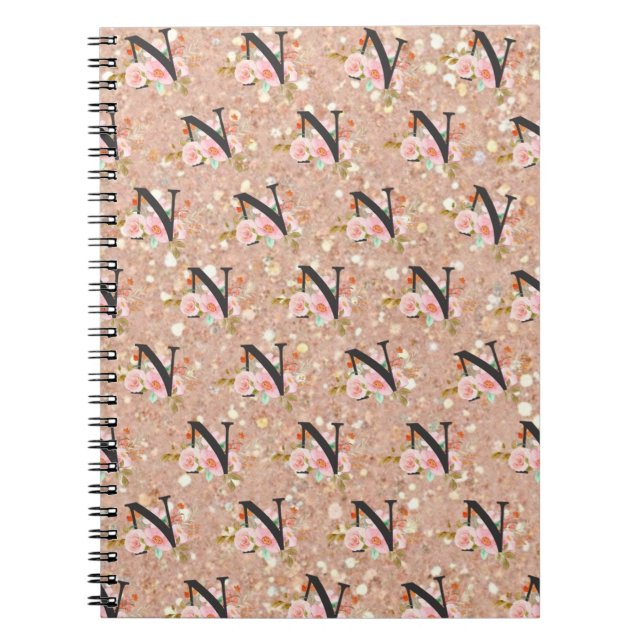 Caderno Espiral Letra N (Frente)