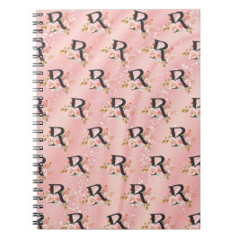 Caderno Espiral Letra R