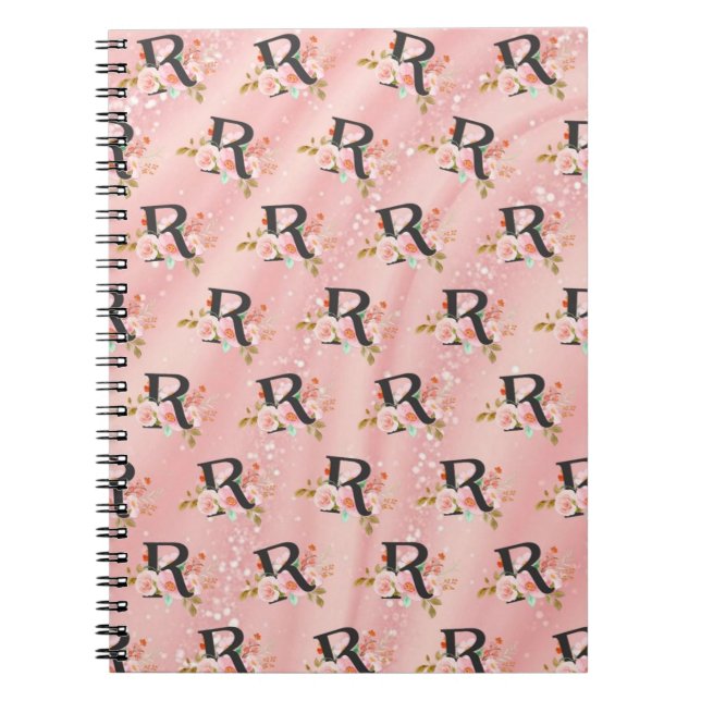 Caderno Espiral Letra R (Frente)