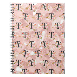 Caderno Espiral Letra T