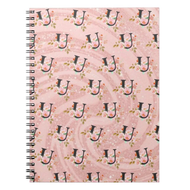 Caderno Espiral Letra U (Frente)