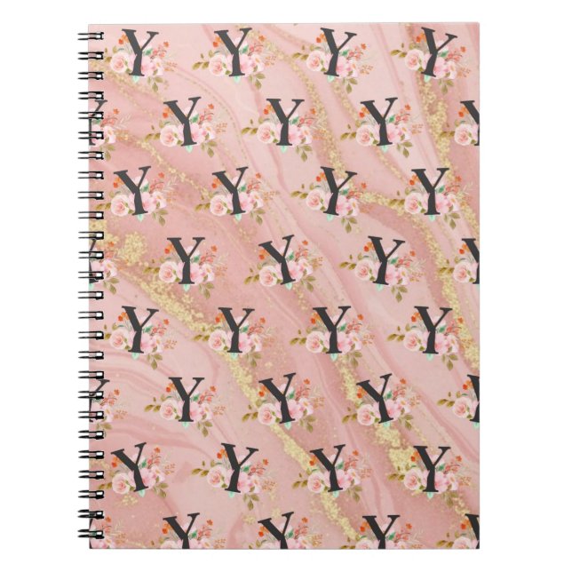 Caderno Espiral Letra Y (Frente)