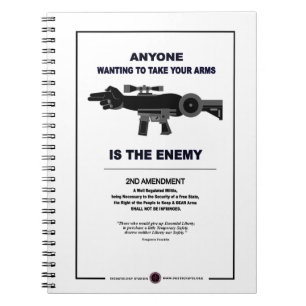 Caderno Espiral Levantamento das armas - Alteração do segundo