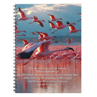 Caderno Espiral Levante Os Olhos No Alto, Deus E Criação Verso